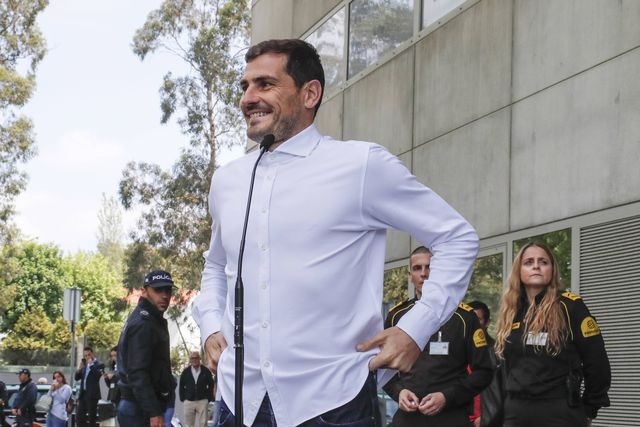 A reação de Iker Casillas à arbitragem do Benfica-FC Porto