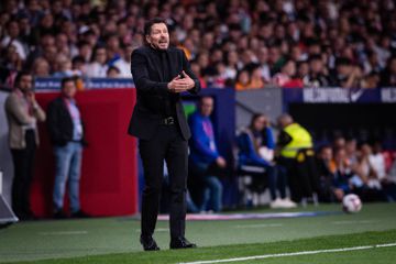 Simeone e a confusão com Courtois: «Não é necessário festejar o golo daquela forma»