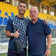 Scolari visitou Cristiano Ronaldo no Al Nassr