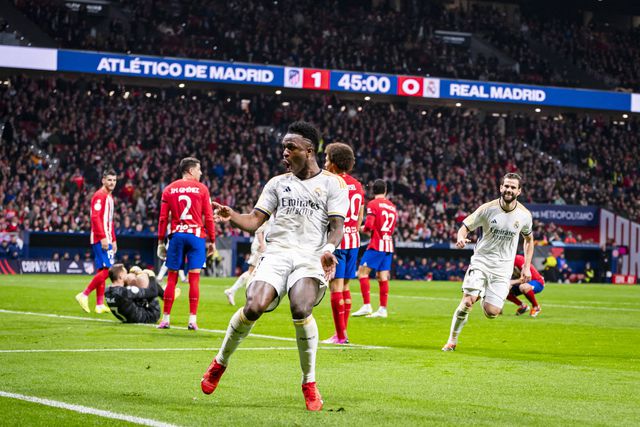 Vini proibido de protestar no Atlético Madrid-Real Madrid