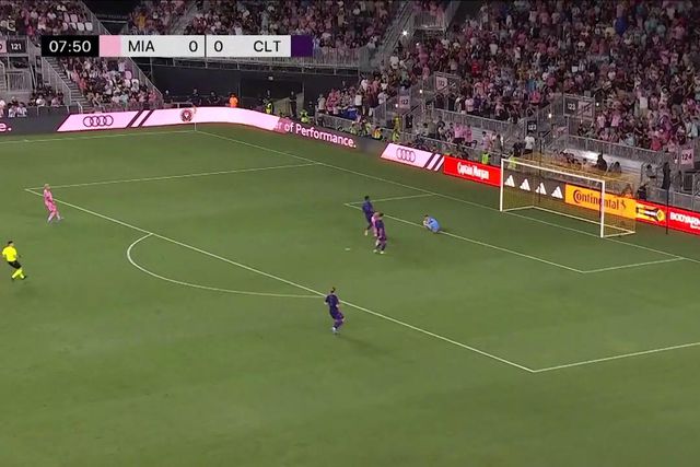 Já viu bem este golaço de Messi?