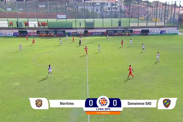 Marítimo vence Damaiense com reviravolta na segunda parte