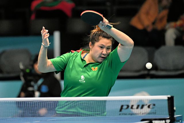 Jieni Shao em ação