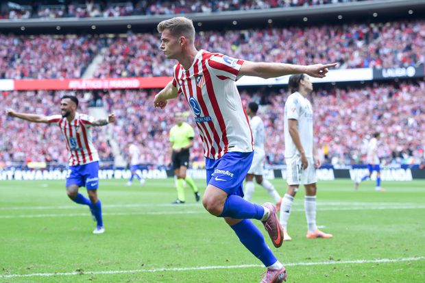 14.º - Sorloth (Atlético Madrid): 18 golos