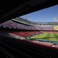 Camp Nou em obras