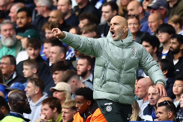 Enzo Maresca, treinador do Chelsea