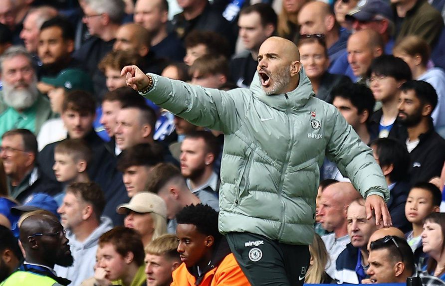 Enzo Maresca, treinador do Chelsea