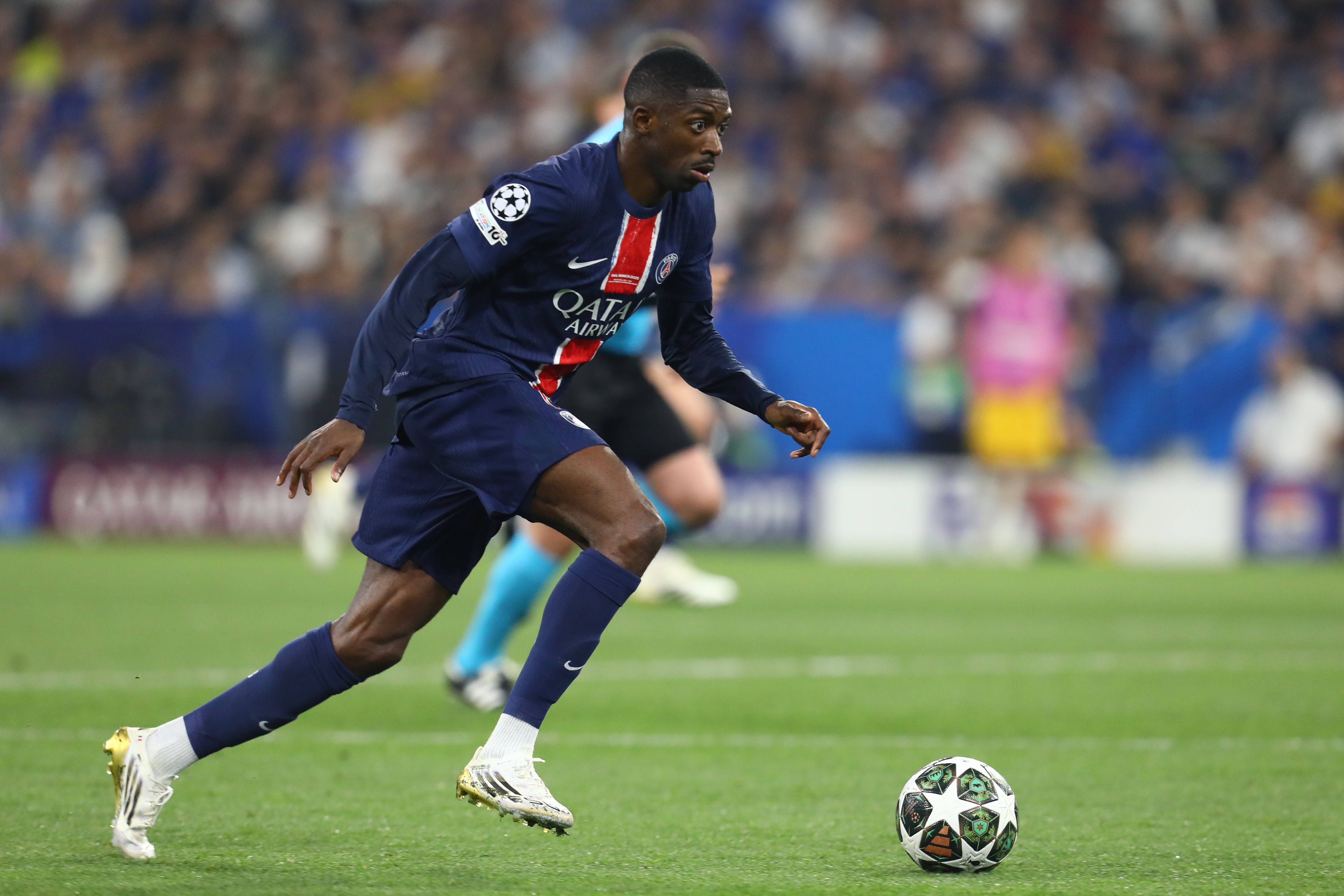 5.º - Dembélé (PSG): 27 golos