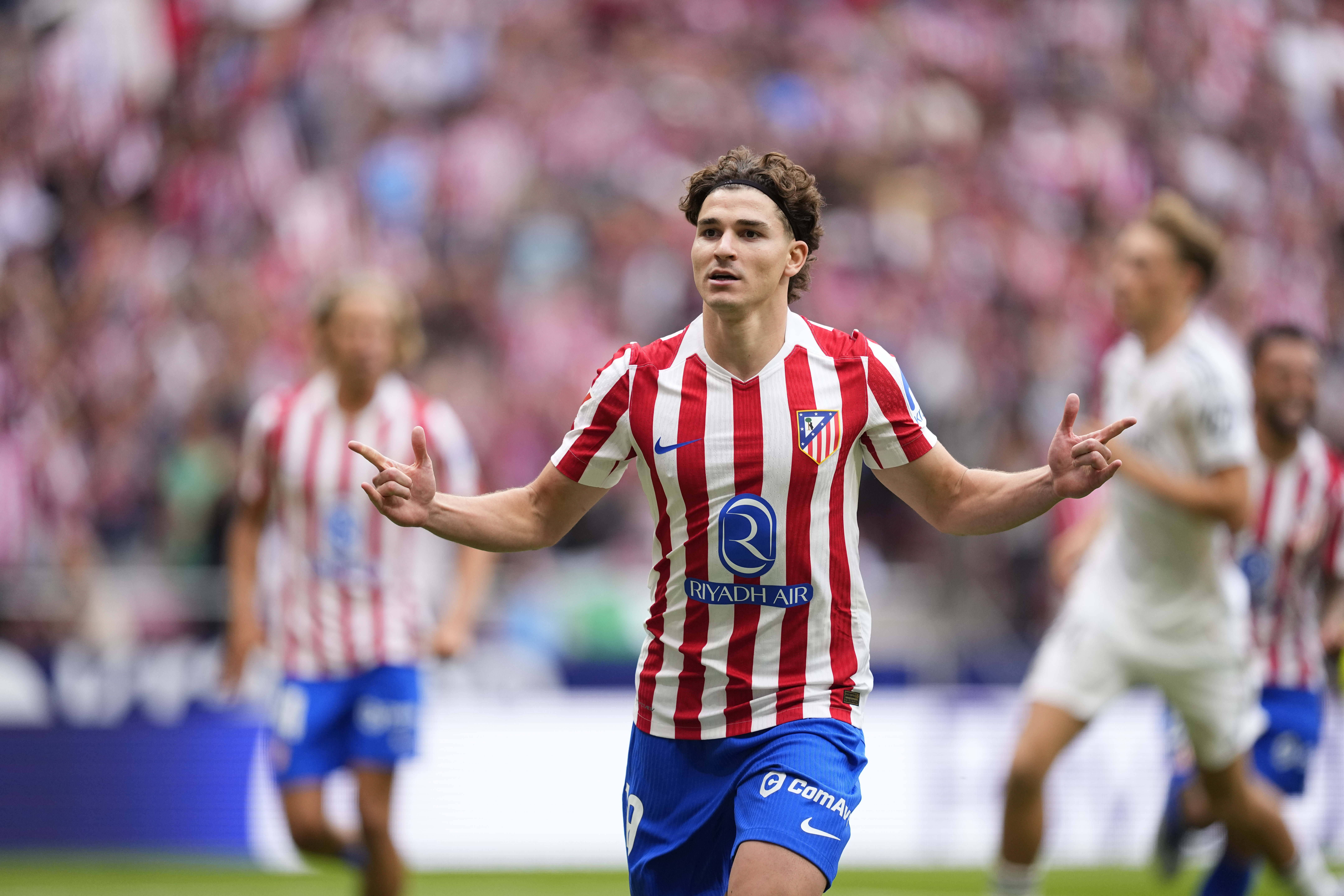 10.º - Julián Álvarez (Atlético Madrid): 23 golos