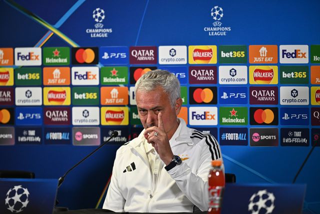 José Mourinho, treinador do Benfica, em Londres