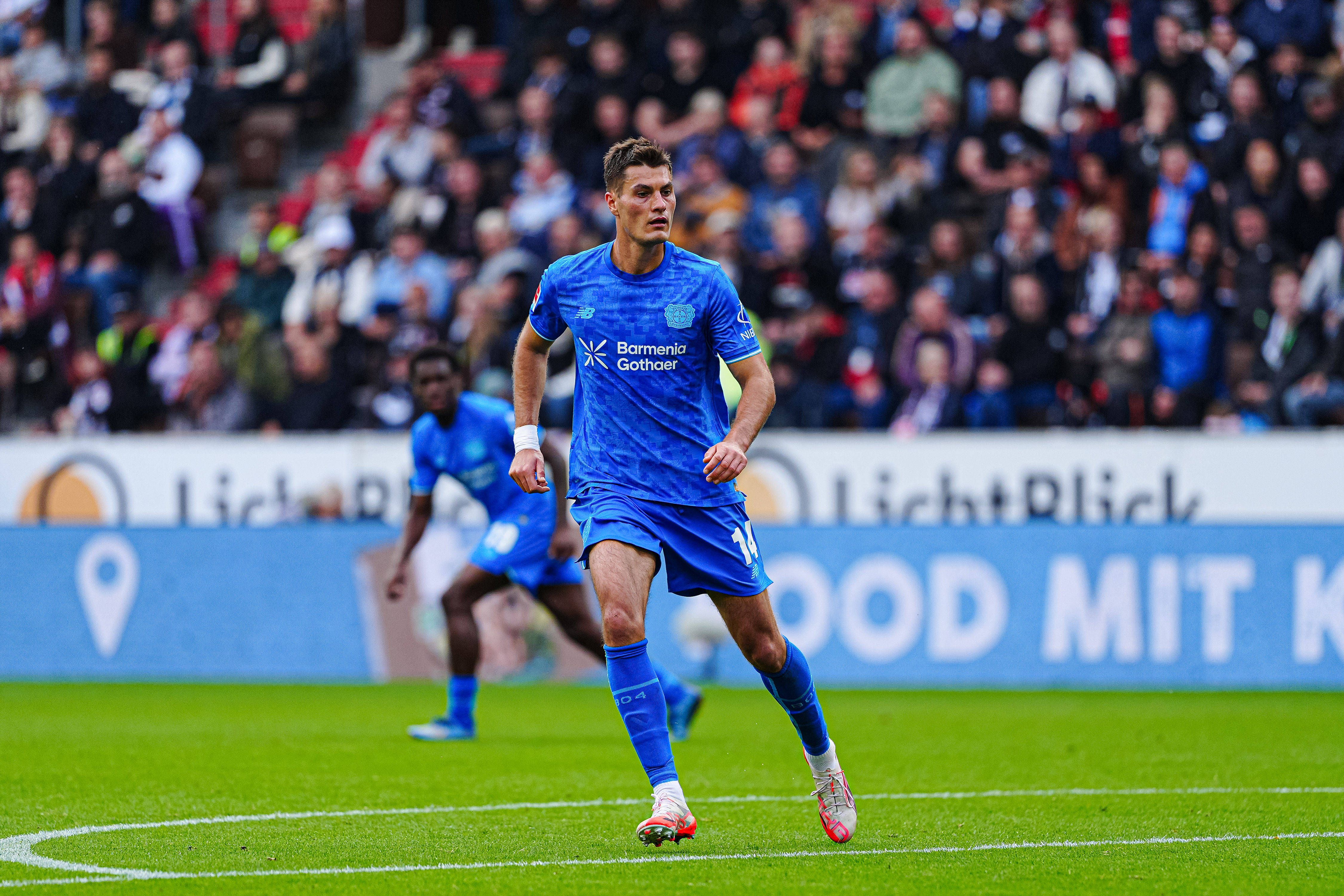 16.º - Patrik Schick (Leverkusen): 18 golos