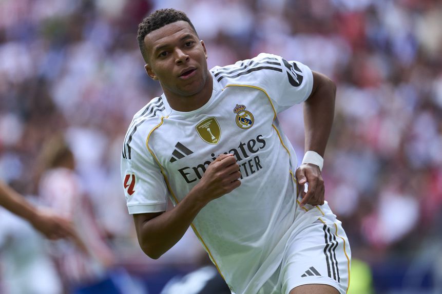 1.º - Mbappé (Real Madrid): 39 golos