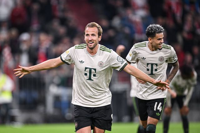 Harry Kane, melhor marcador do Bayern