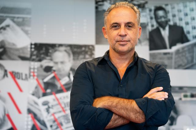 Duarte Gomes em entrevista a A BOLA em setembro de 2026. Foto Maycon Quiozini