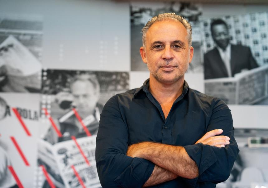 Duarte Gomes em entrevista a A BOLA em setembro de 2026. Foto Maycon Quiozini