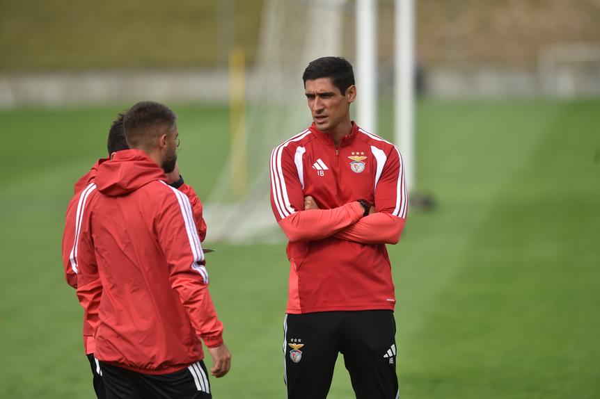 Ivan Baptista, treinador do Benfica - Foto: Miguel Nunes