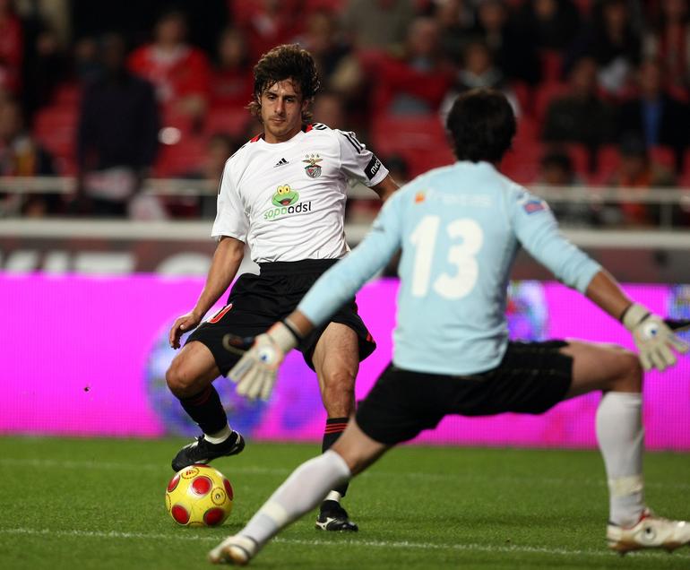 Aimar ao serviço do Benfica - Foto: ASF