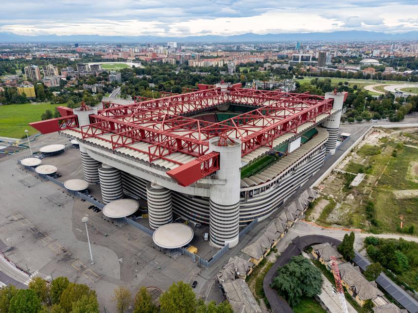 San Siro é a casa do Milan e do Inter