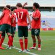 Seleção de sub-20 em ação na Liga de Elite - Foto: FPF