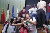 João Afonso marcou presença na escola que frequentou enquanto aluno - Foto: FPF