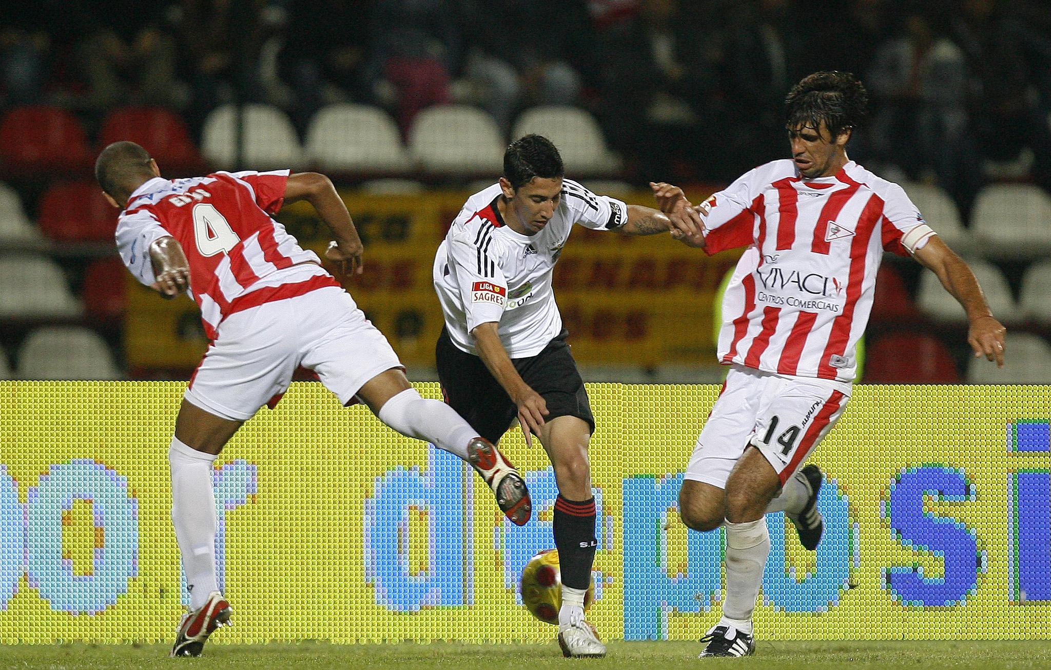 Di María na primeira passagem pelo Benfica - Foto: ASF