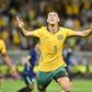 Alessandro Circati festeja golo com a camisola australiana