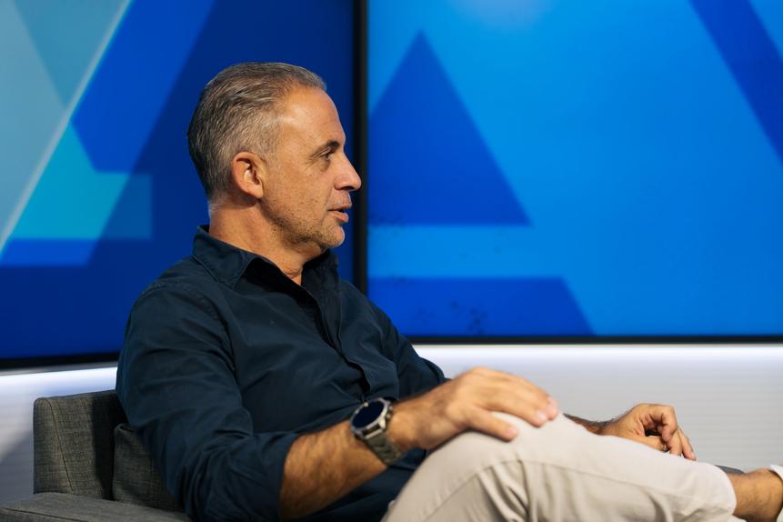 Duarte Gomes em entrevista a A BOLA em setembro de 2026. Foto Maycon Quiozini
