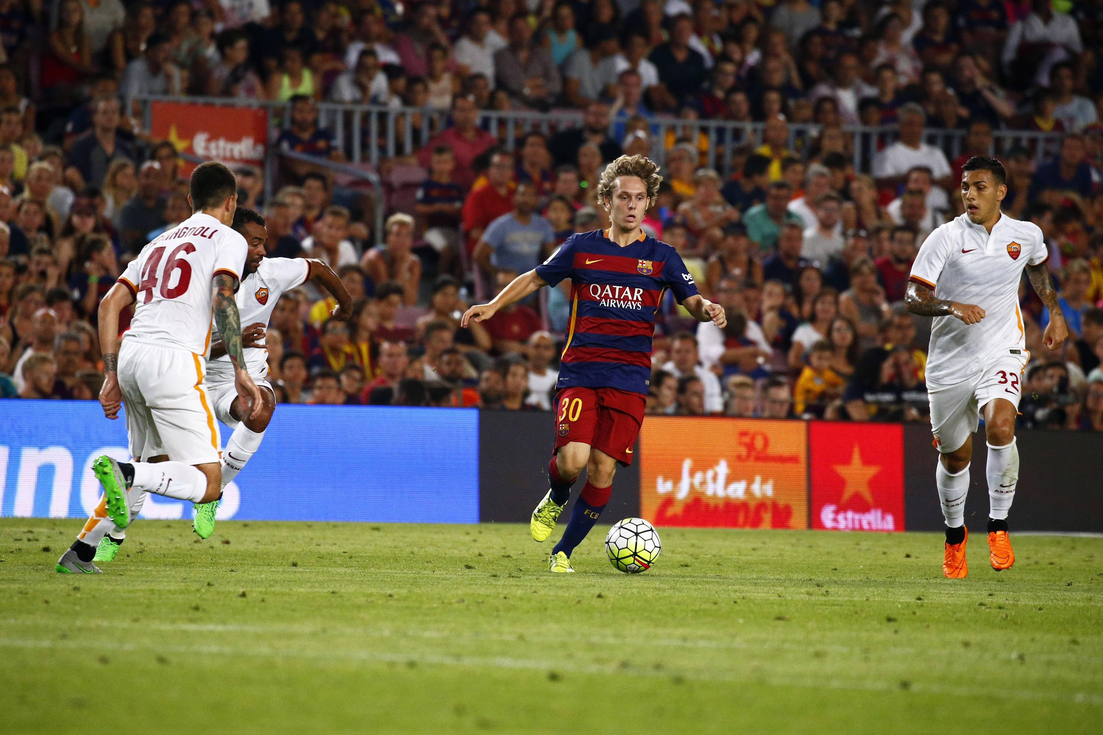 Alen Halilovic foi lançado por Luis Enrique na equipa A do Barcelona