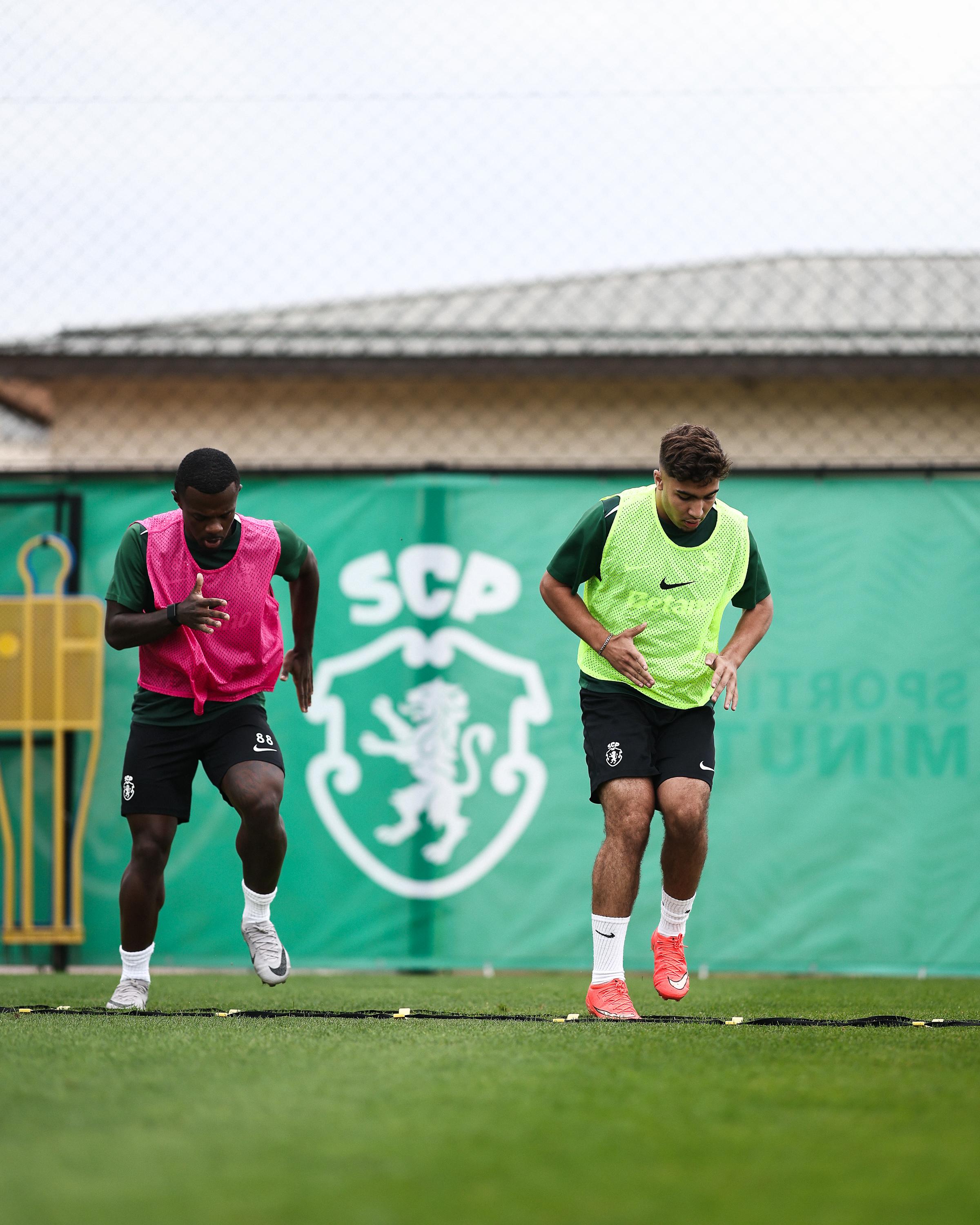 Bidu e Moncef Zekri - Foto: Sporting CP
