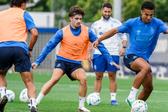 Treino conjunto da equipa A com os 'bês' no CTFD Jorge Costa, no Olival - Foto: FC Porto