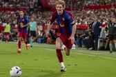 Anthony Gordon em ação pelo Barcelona