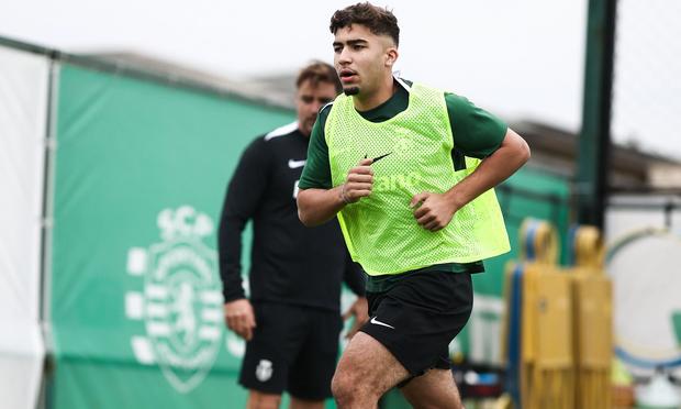 Moncef Zekri  18anos, foi o último reforço dos leões (Foto Sporting CP)