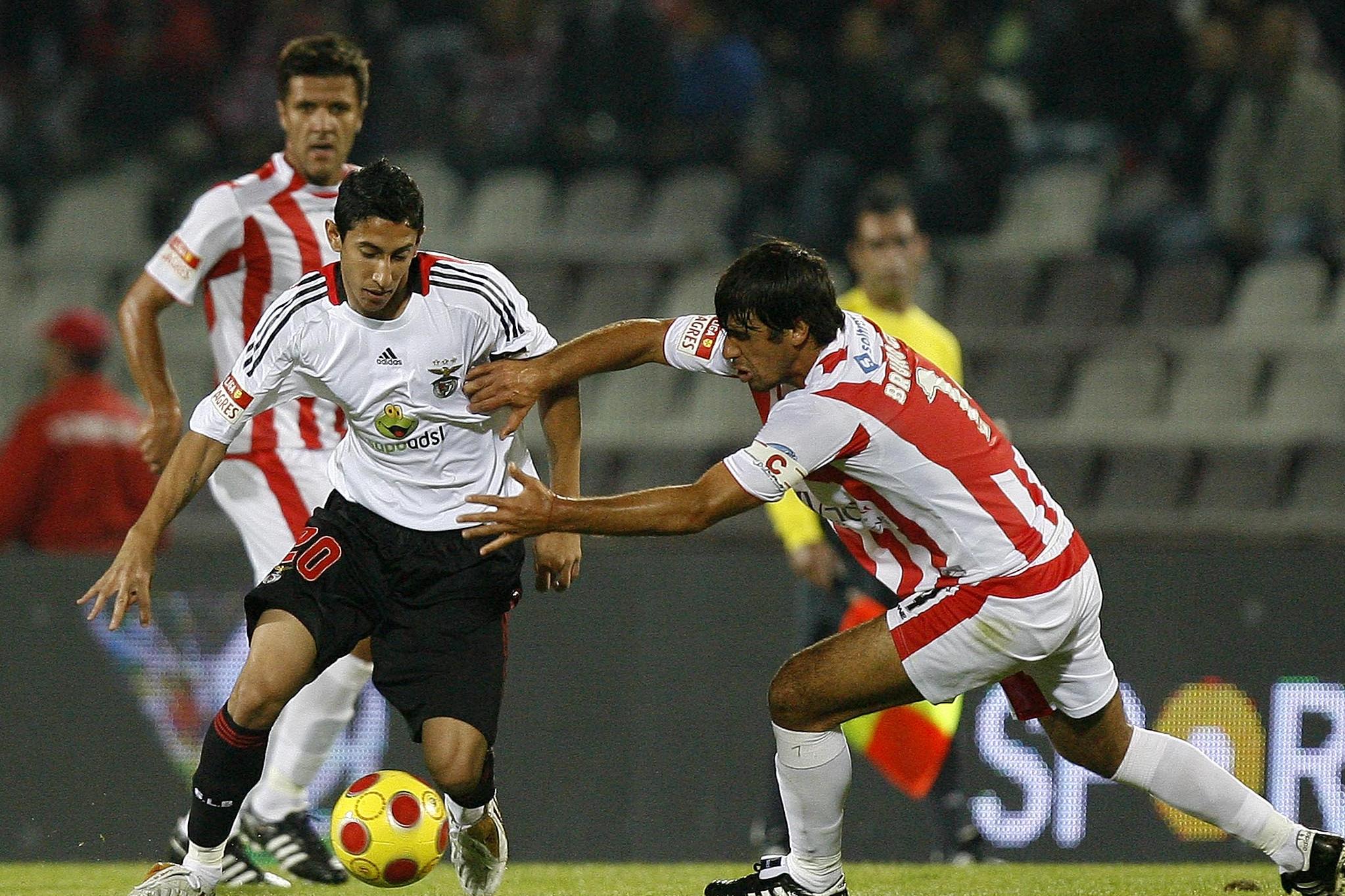 Di María na primeira passagem pelo Benfica - Foto: ASF
