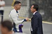 Cristiano Ronaldo e Pedro Proença - foto: A BOLA