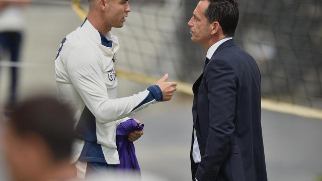 Cristiano Ronaldo e Pedro Proença - foto: A BOLA
