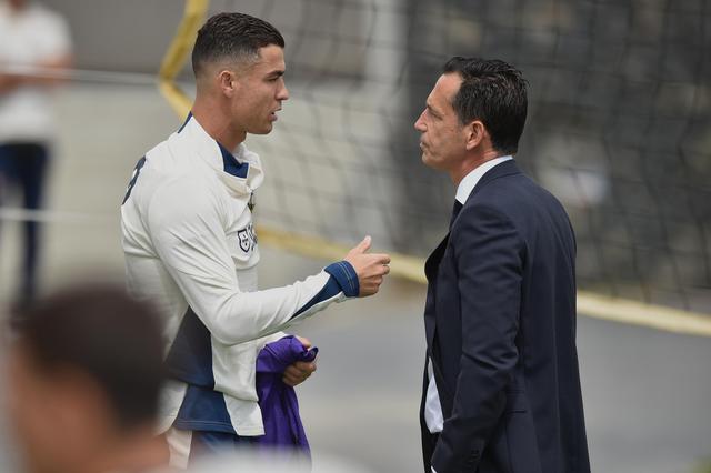 Cristiano Ronaldo e Pedro Proença - foto: A BOLA