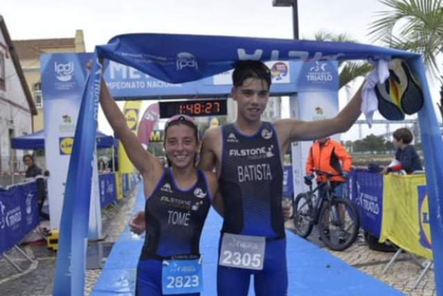 Triatlo: João Nuno Batista e Maria Tomé sagram-se campeões nacionais