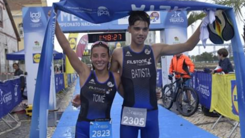 Triatlo: João Nuno Batista e Maria Tomé sagram-se campeões nacionais