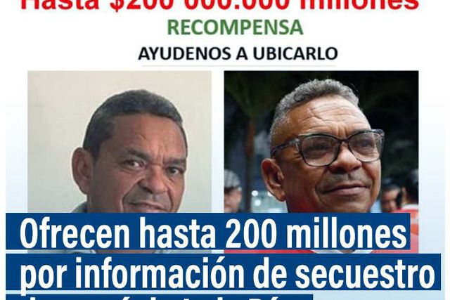 Polícia colombiana dá recompensa por informações sobre pai de Luis Díaz