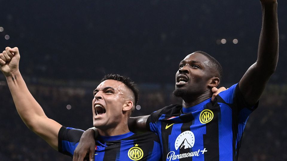 Inter vence Roma pela margem mínima com golo de Marcus Thuram
