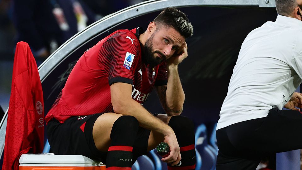 Olivier Giroud após empate com o Nápoles: «Estou zangado e frustrado»