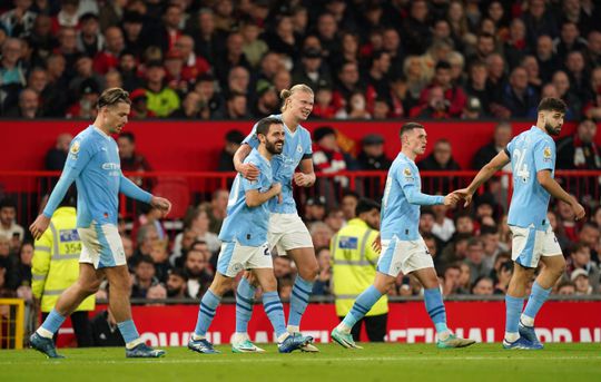 Manchester é azul: Haaland deu expressão ao banho do City em Old Trafford