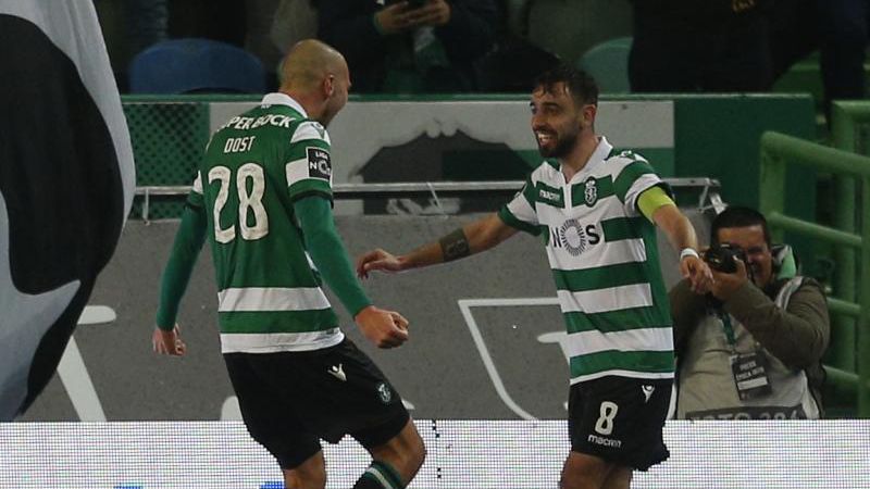 Bruno Fernandes para Bas Dost: «Vais ultrapassar isto!»