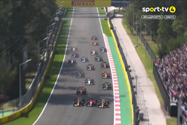 A incrível partida do GP do México que deixou Sergio Pérez fora da corrida em casa (vídeo)