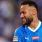 Neymar em campo com a camisola do Al Hilal