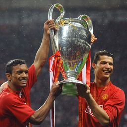 Man. United lembra festejo de Nani em mensagem de despedida