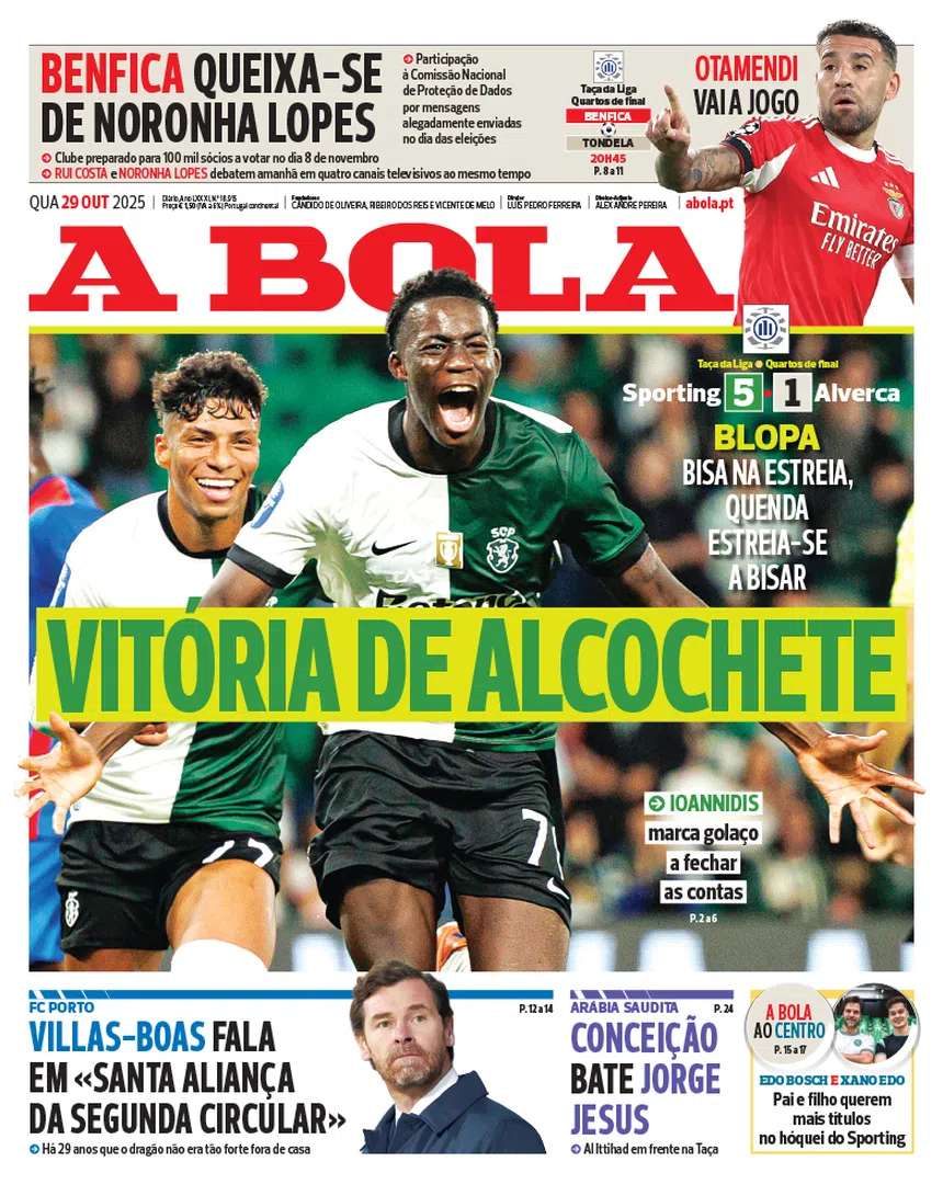 Outubro sangrento! Silêncio no Cartão Vermelho