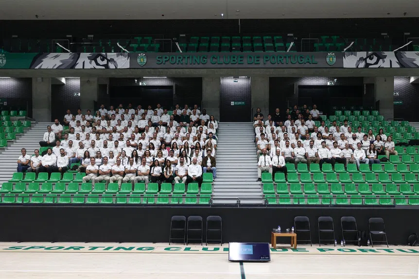 Academia do Sporting: Reunião ao estilo reality