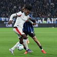 Rafael Leão em ação diante da Atalanta - Foto: IMAGO