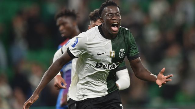 Salvador Blopa é o menino do momento no Sporting - Foto: Miguel Nunes